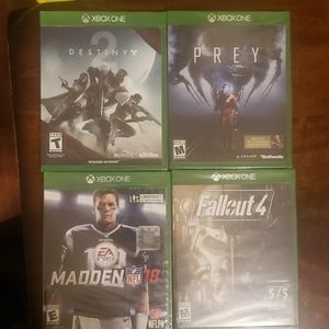 XBOXONE Pre-owned, 4 game bundle
